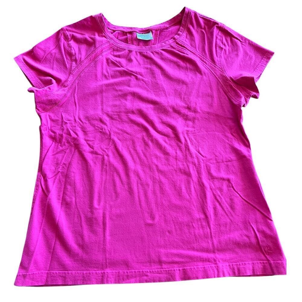 Danskin Now, Short Sleeve CrewneckPink T-shirt, Women's size XL 16-18